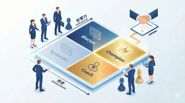 【アーカイブ申込受付中】大型案件を勝ち切るキーマン攻略の秘訣